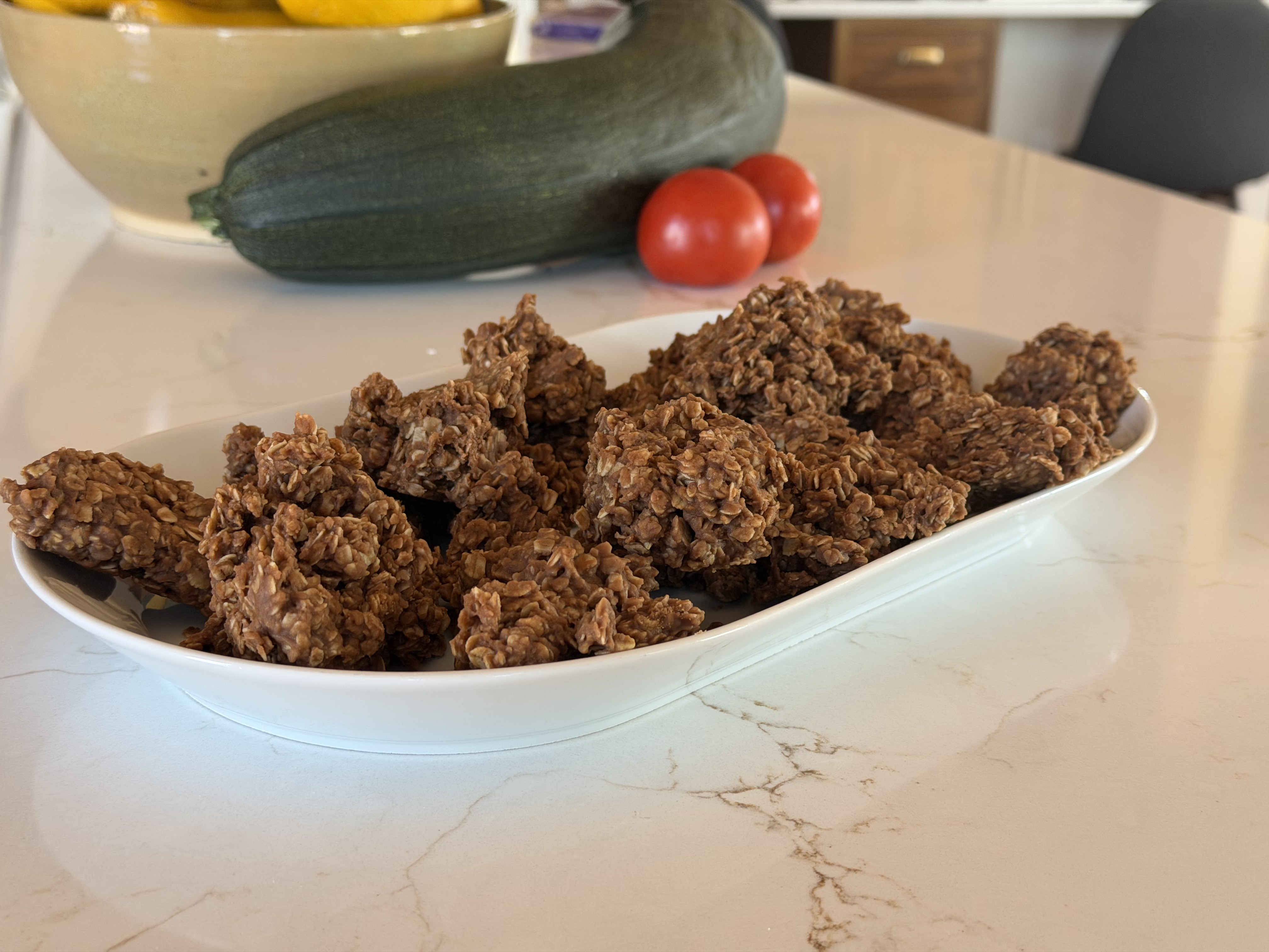 Raggedy Robins, Gorilla Poops, No-bake Cookies