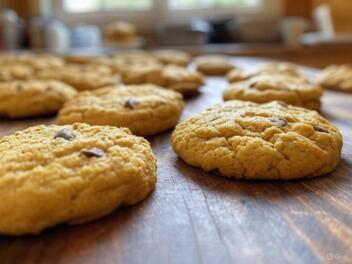 Pumpkin Chocolate Chip Cookies