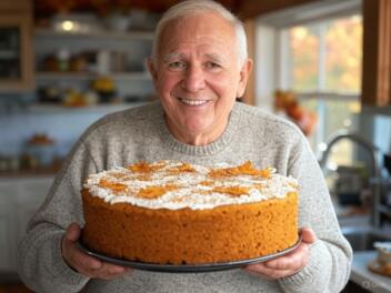 Grandpa John’s Pumpkin Cake