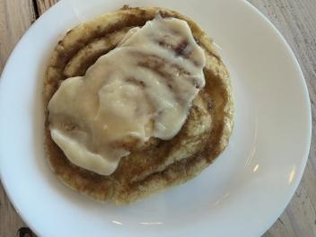Cinnamon Roll Pancakes