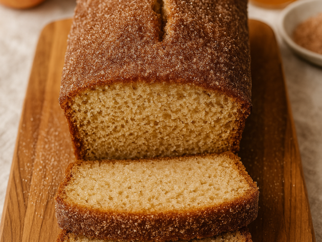 Apple Cider Doughnut Loaf Cake - 