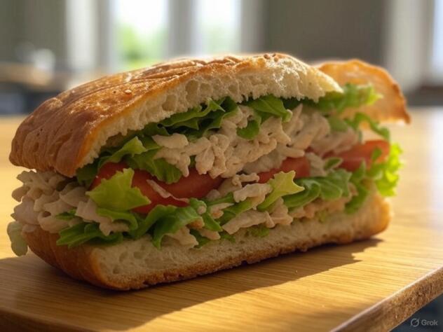 Chicken Salad Croissant Sandwiches - 