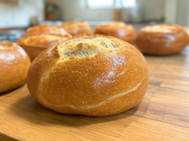 Homemade Bread Bowls - 